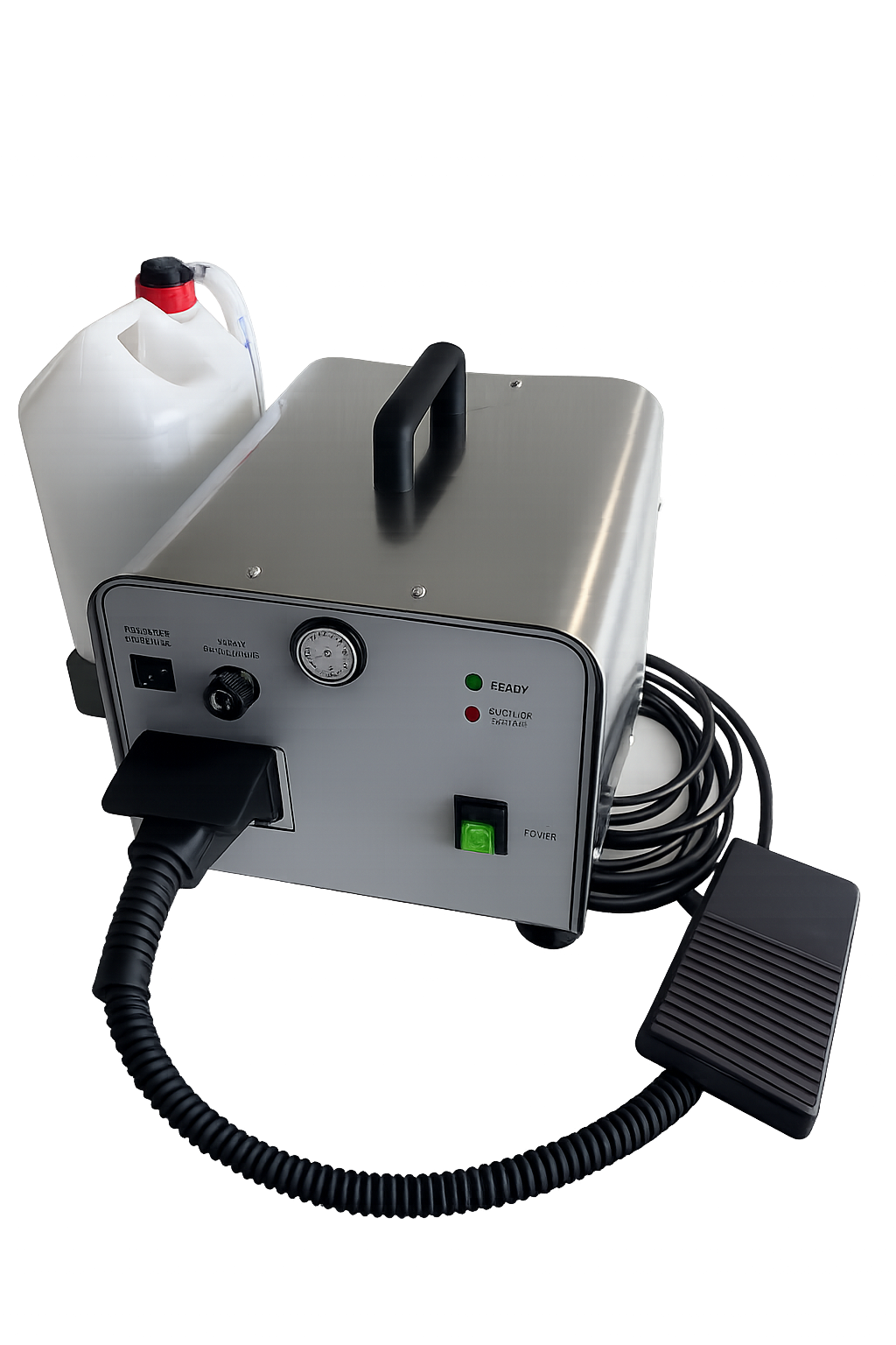 Wasserdampftechnik – Setup & Isolation